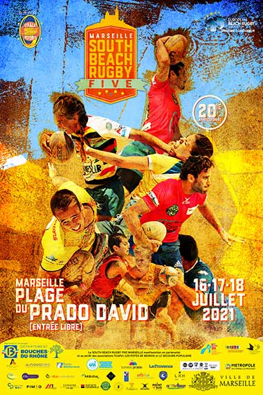 affichage beach rugby five marseille 2021