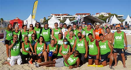 equipe organisation Beach Rugby Five Marseille 2021