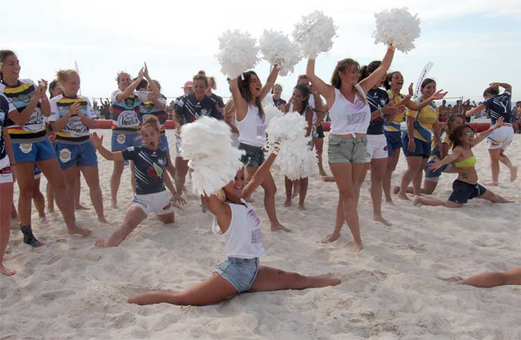 equipe organisation Beach Rugby Five Marseille 2022