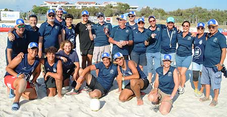 equipe organisation Beach Rugby Five Marseille 2024